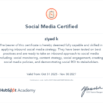 Content Marketing Certificate